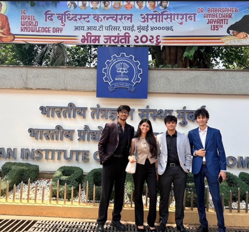 SafarSafe team at IIT Bombay for Hult Prize